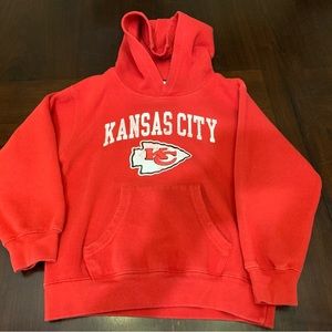 Kansas City Chiefs kids hoodie.